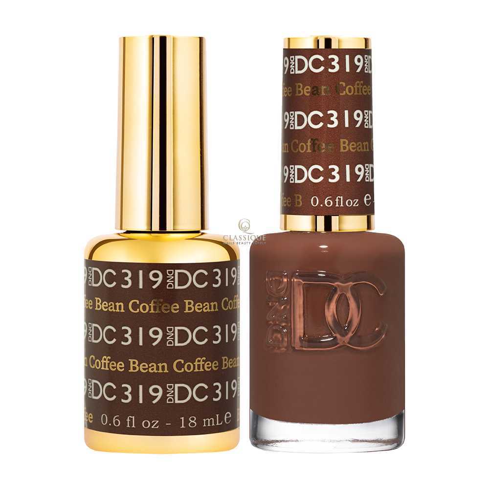 DND DC Gel & Lacquer Duo - Coffee Bean #319