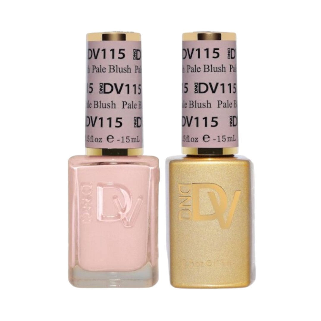 DND Diva Gel & Lacquer Duo - Pale Blush #115