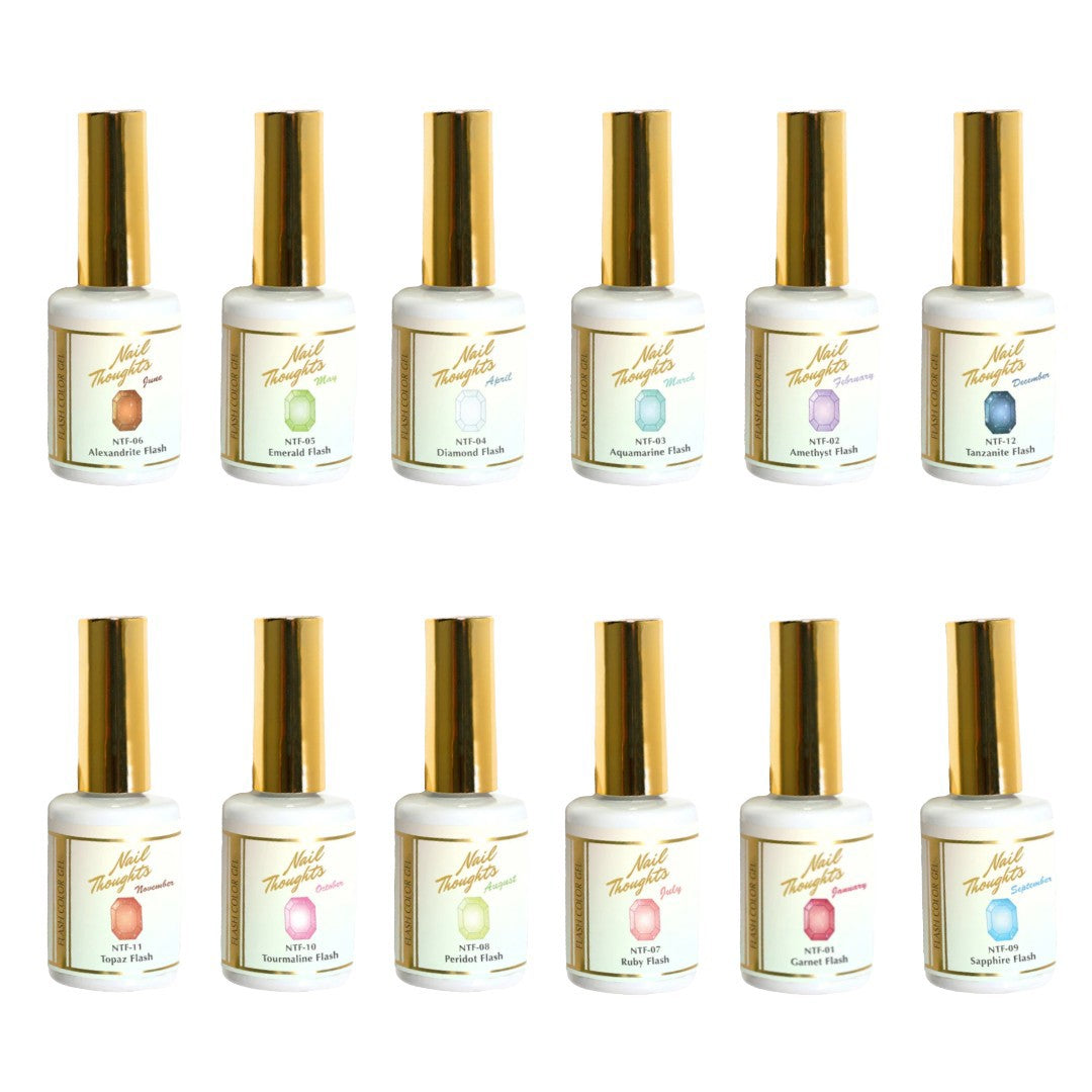 Kokoist x Nail Thoughts Flash Colour Gel - Birthstone Collection