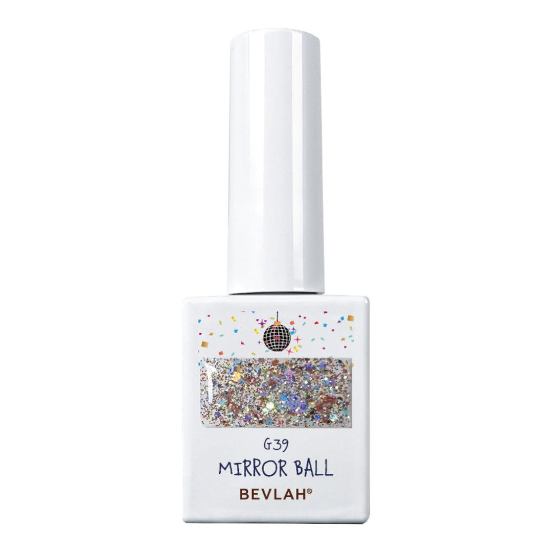 Bevlah Gel Polish (HEMA-Free) - Mirror Ball #G39