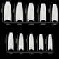 Cre8tion Nail Tips Box - Special Shape 19 Natural (600Pcs) #15224