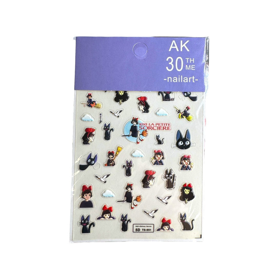 CNBS Nail Stickers - Kiki's Delivery Service #TS051