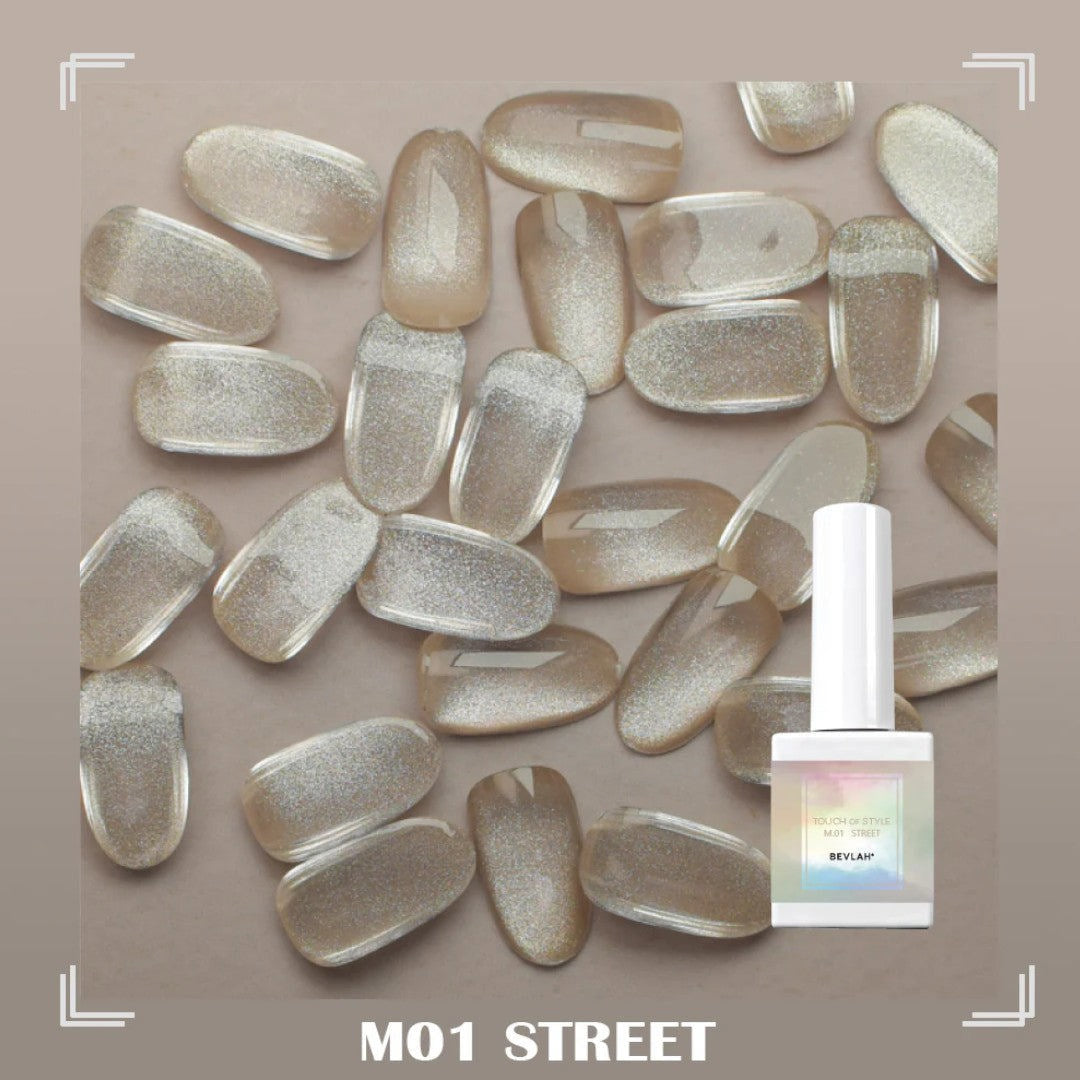 Bevlah Cat Eye Gel Polish (HEMA-Free) - Street #M01
