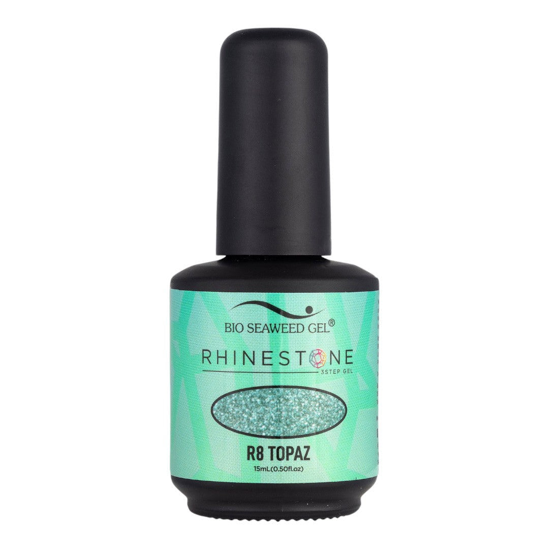 Bio Seaweed Gel Rhinestone #R8 Topaz