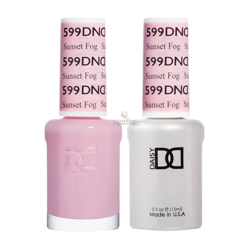 DND Gel & Lacquer Duo - Sunset Fog #599