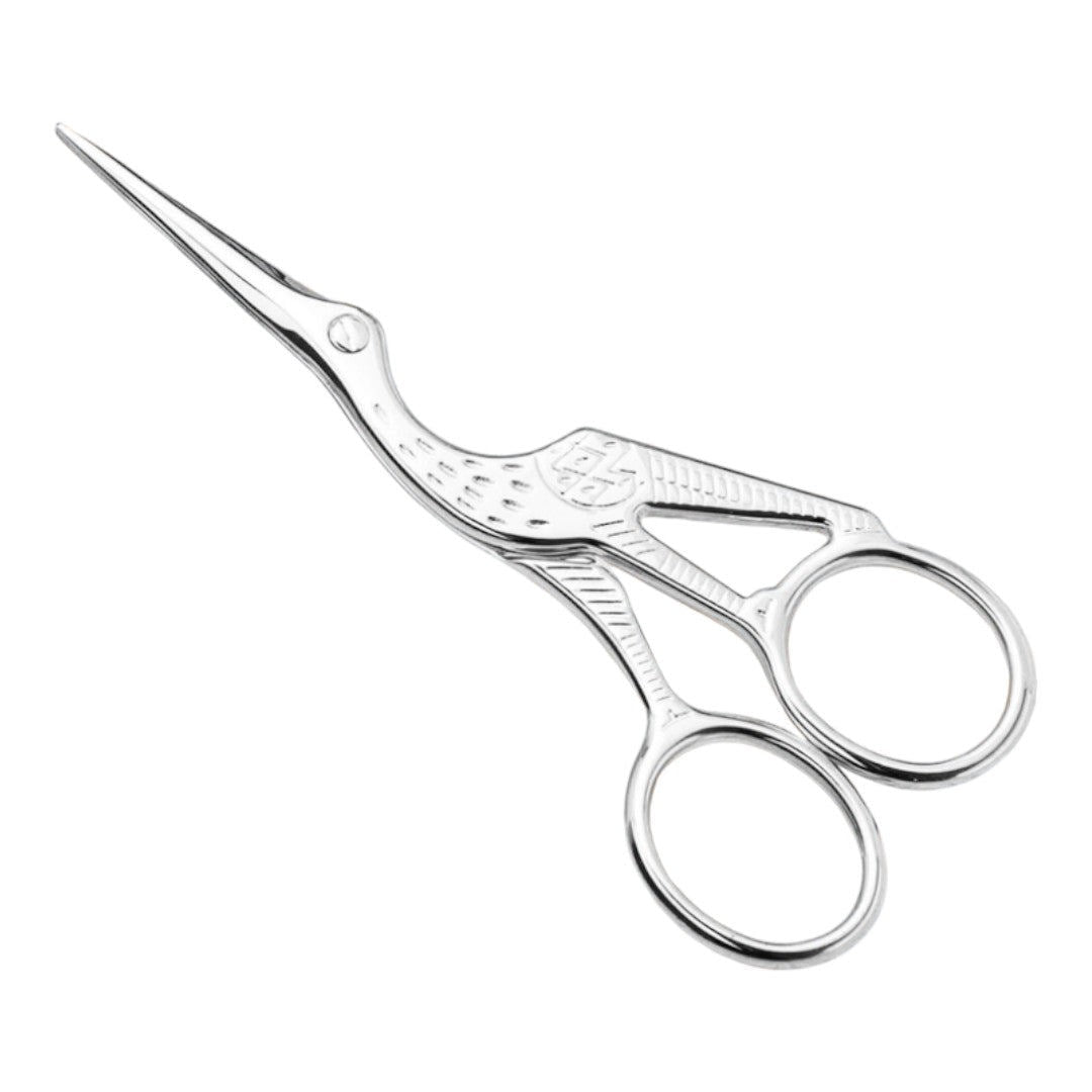 Berkeley Extra-Long Stork Scissors - Silver #SC867SV