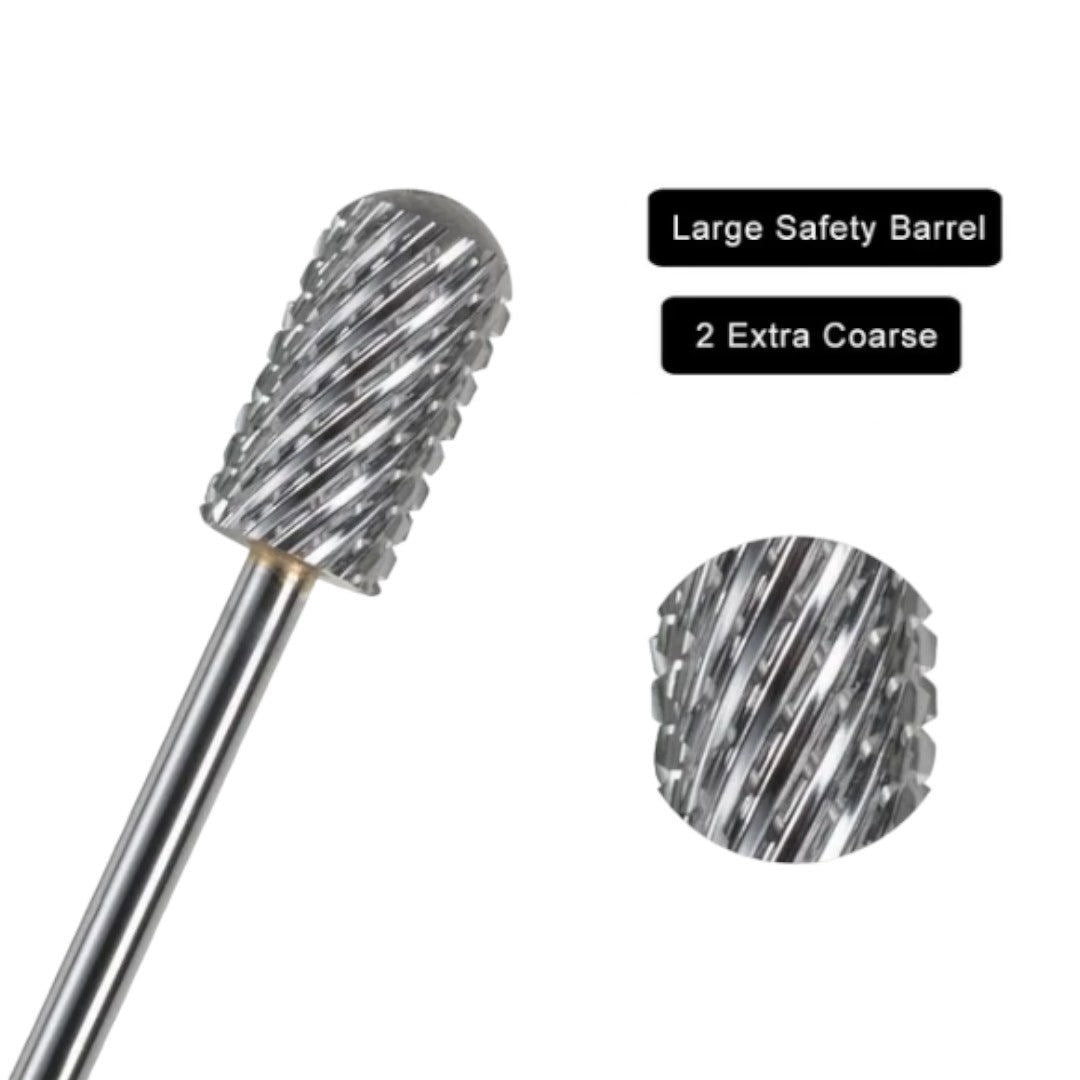 CNBS Nail Drill Bits - Large Barrel Smooth Top 3/32
