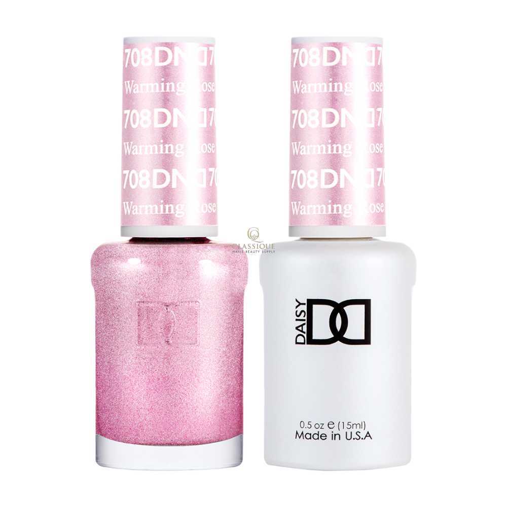 DND Gel & Lacquer Duo - Warming Rose #708