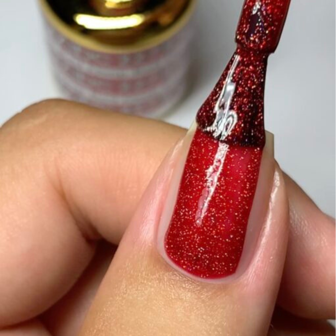 DND DC Mermaid Gel Polish - Deep Red #227