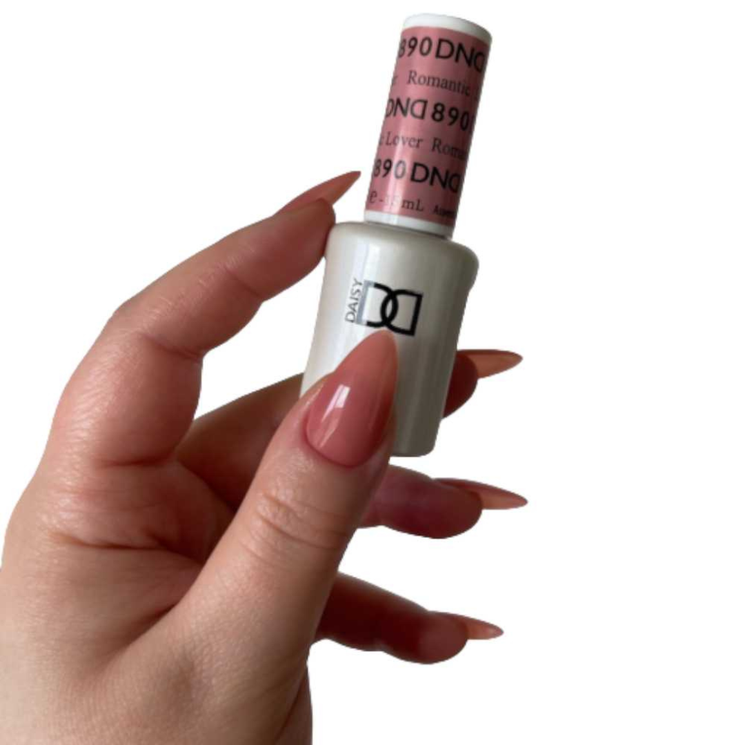 DND Sheer Gel & Lacquer Duo - Romantic Lover #890