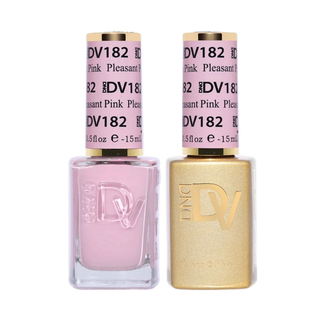 DND Diva Gel & Lacquer Duo - Pleasant Pink #182