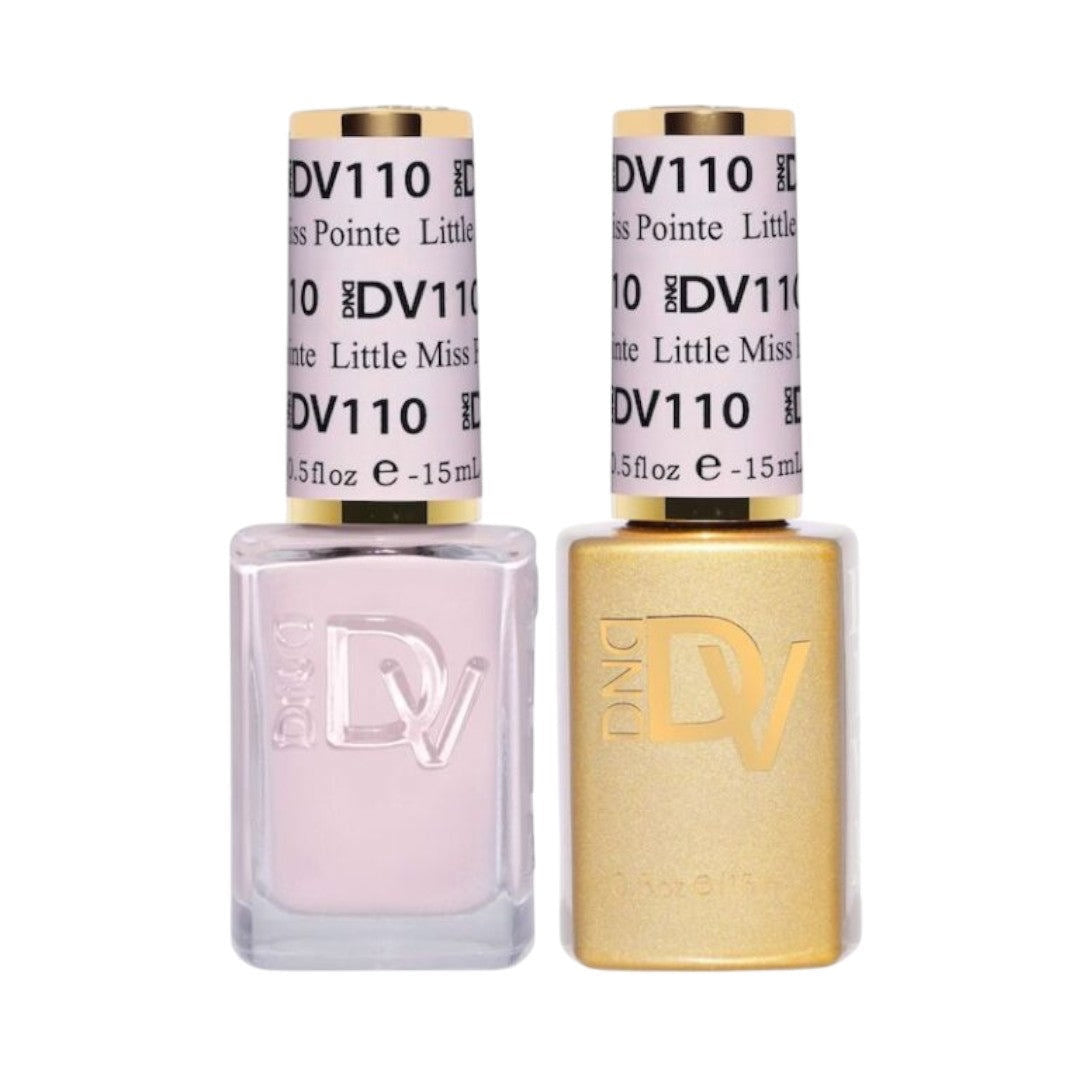 DND Diva Gel & Lacquer Duo - Little Miss Pointe #110