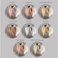 V Beauty Pure Chrome Powder Hot Metals Collection 8Pcs