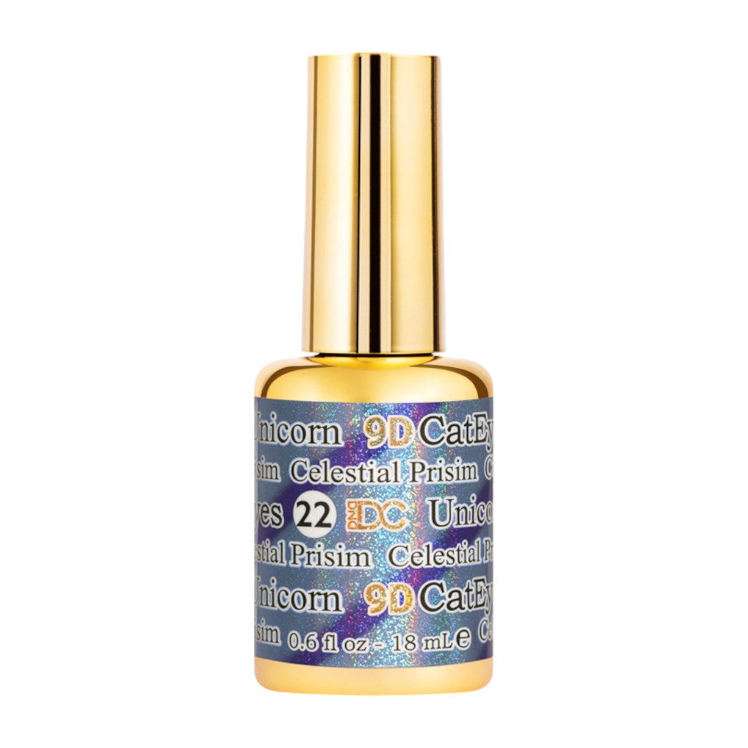 DND DC 9D Cat Eye Gel Polish - Celestial Prism #22