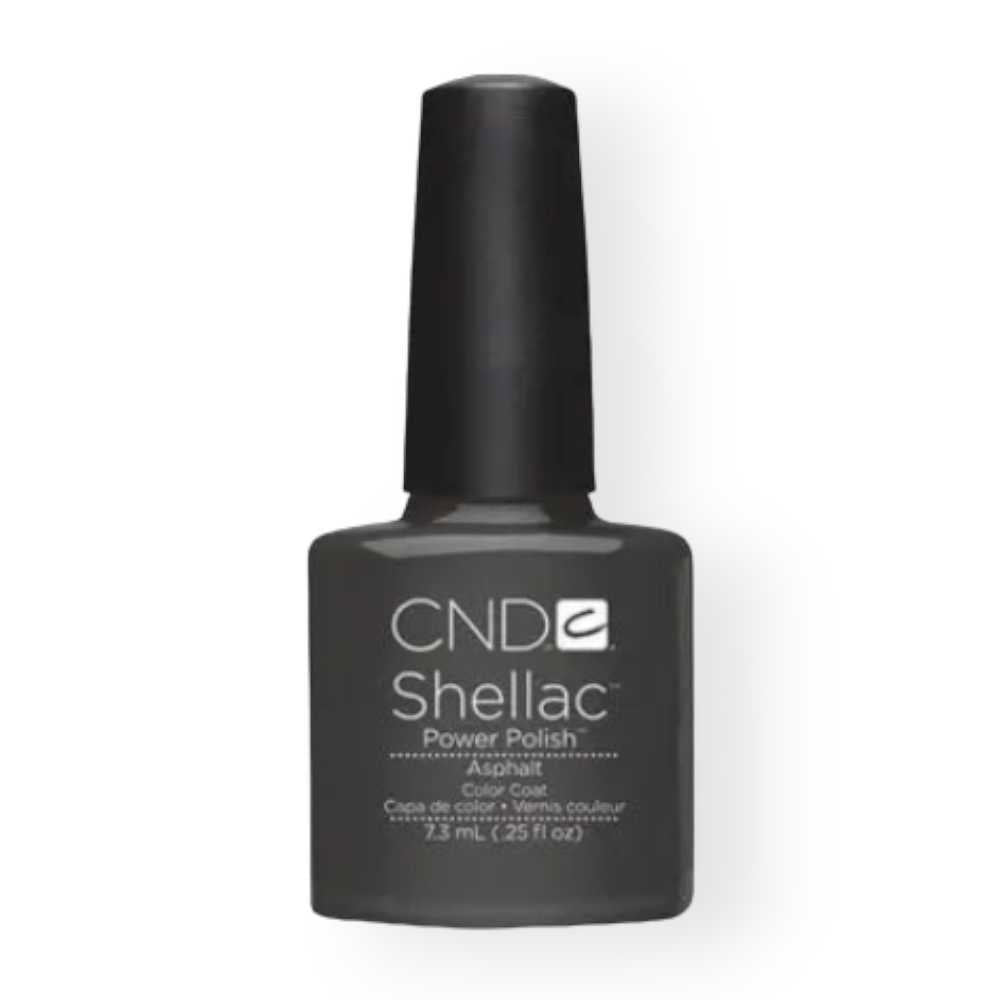 CND Shellac 0.25Oz - Asphalt