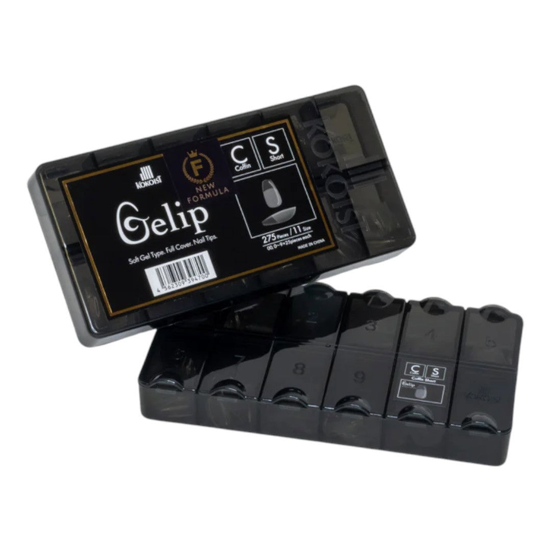 Kokoist Gelip Nail Tips Box - Coffin Short (275pcs)