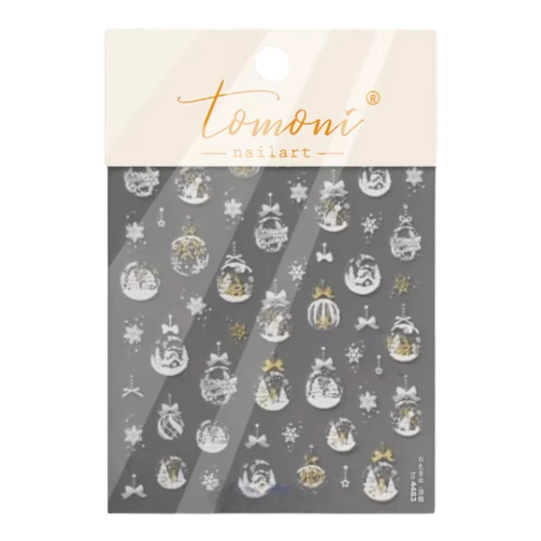 CNBS Nail Stickers - Christmas Ornaments