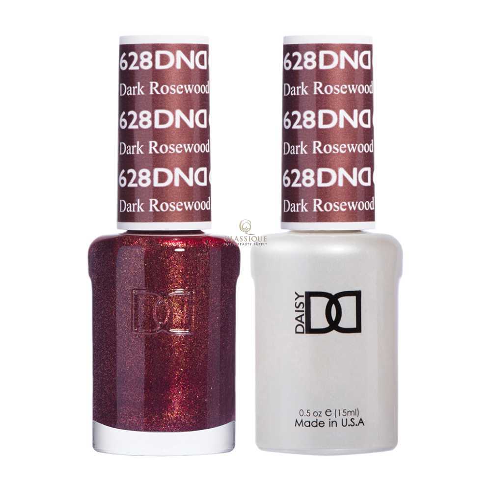 DND Gel & Lacquer Duo - Dark Rosewood #628