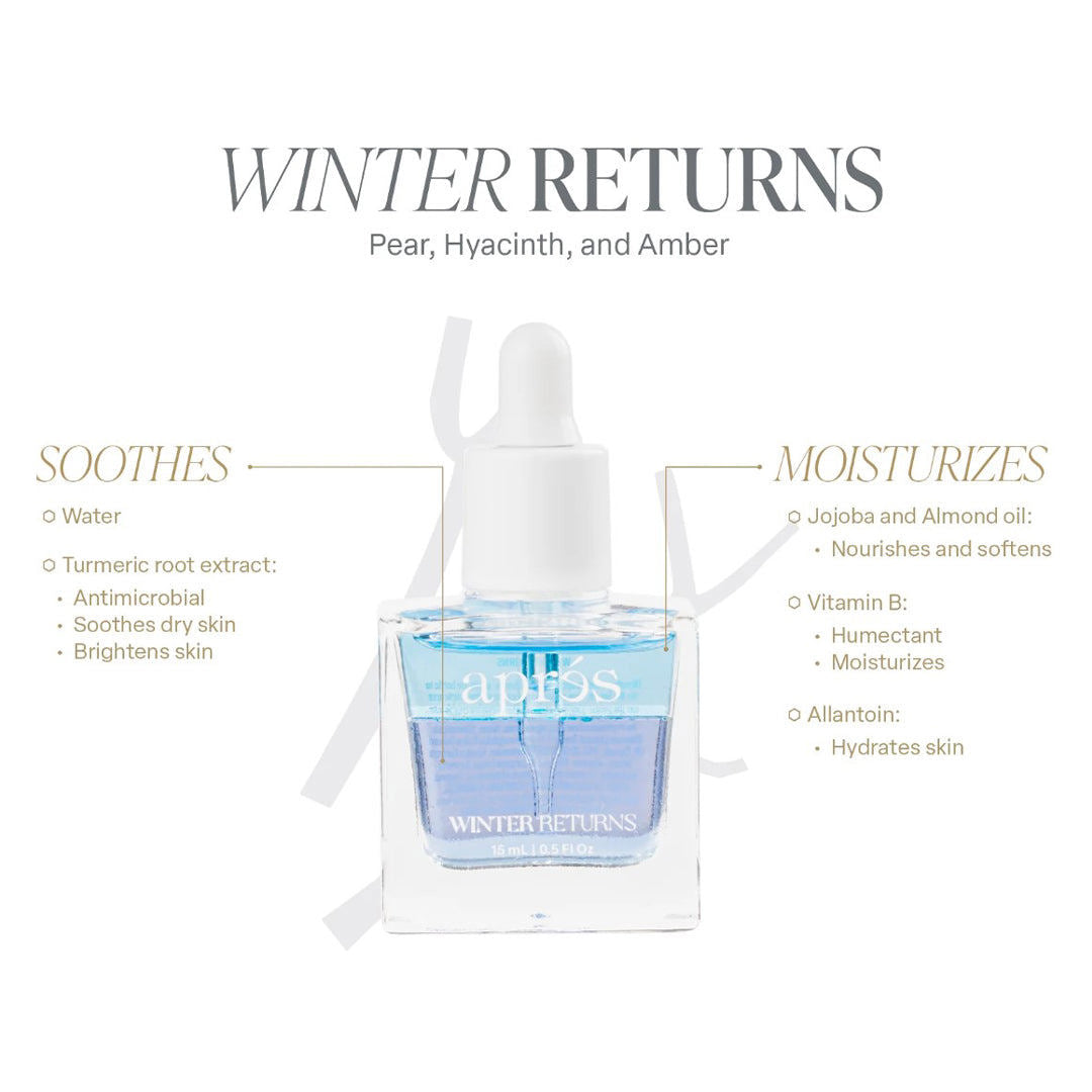 Apres Cuticle Serum - Winter Returns (Blue/Purple) 15Ml #MPCO4
