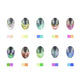 Jel and Gel Cat Eye Gel Polish - Starlight Garden 3 Collection #MG21-30 (10pcs)