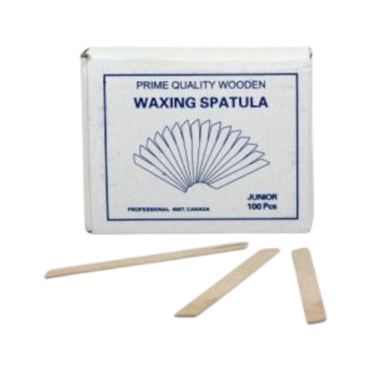 Natali Wooden Wax Sticks - Spatula Small (Pack of 100)