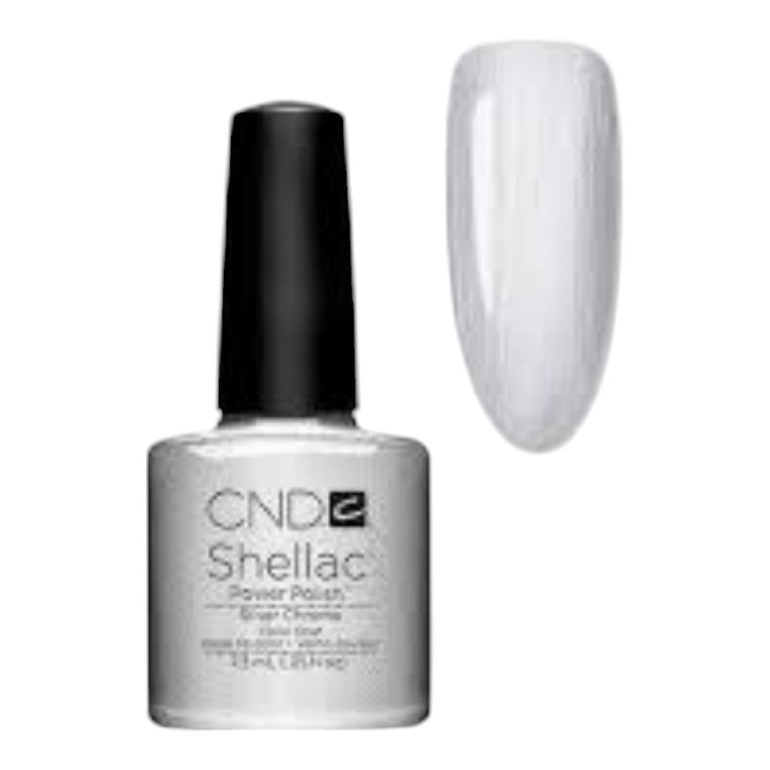 CND Shellac 0.25Oz - Silver Chrome