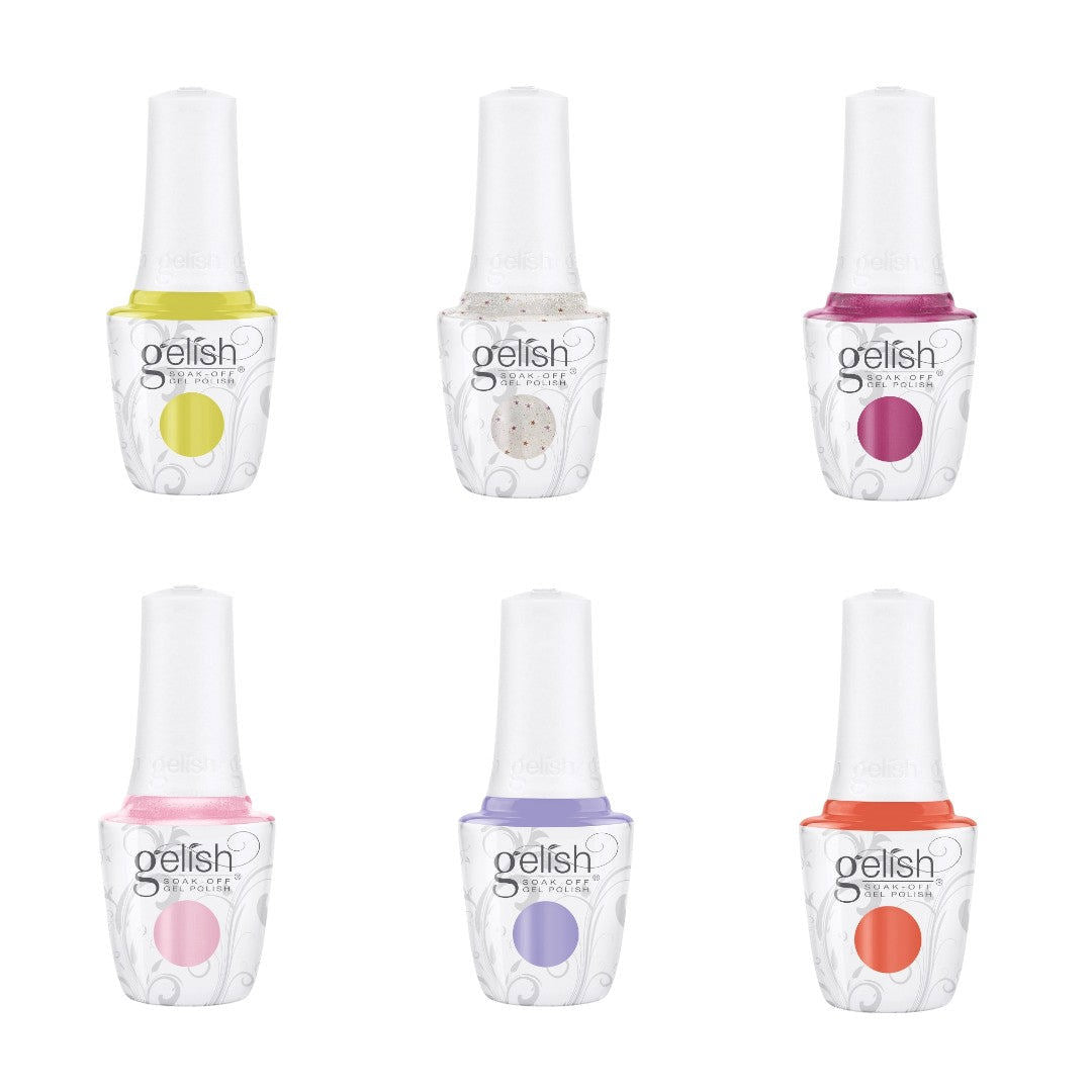 Gelish Gel Polish - Now & Zen Spring 2025 Collection (6pcs)