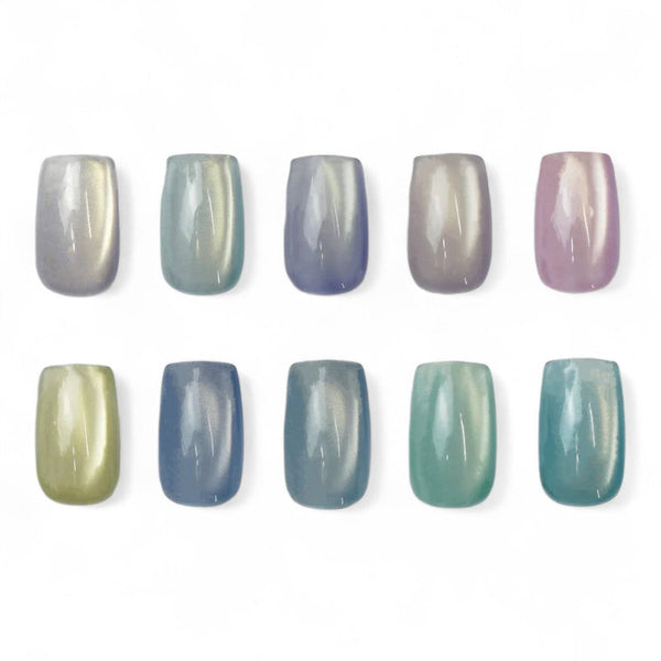 Enoi Cat Eye Gel Polish - Milk Magnet 2 Collection (10pcs)