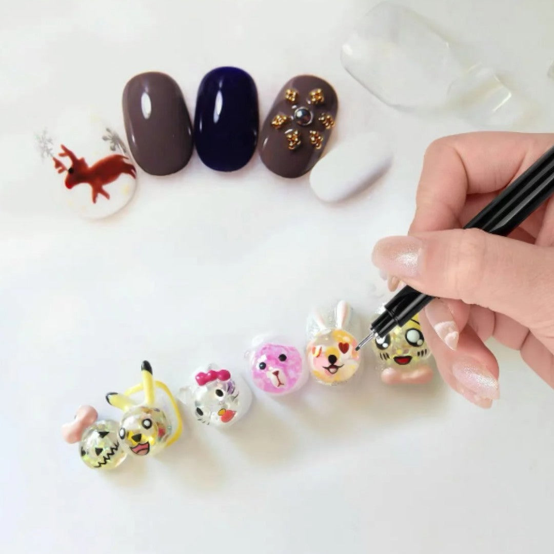 CNBS Nail Art Pen Detailing Marker Polish (Set of 12)
