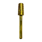 SP Nail Drill Bits - 3In1 Chamfer Carbide HC Coarse Grit 3/32 Gold