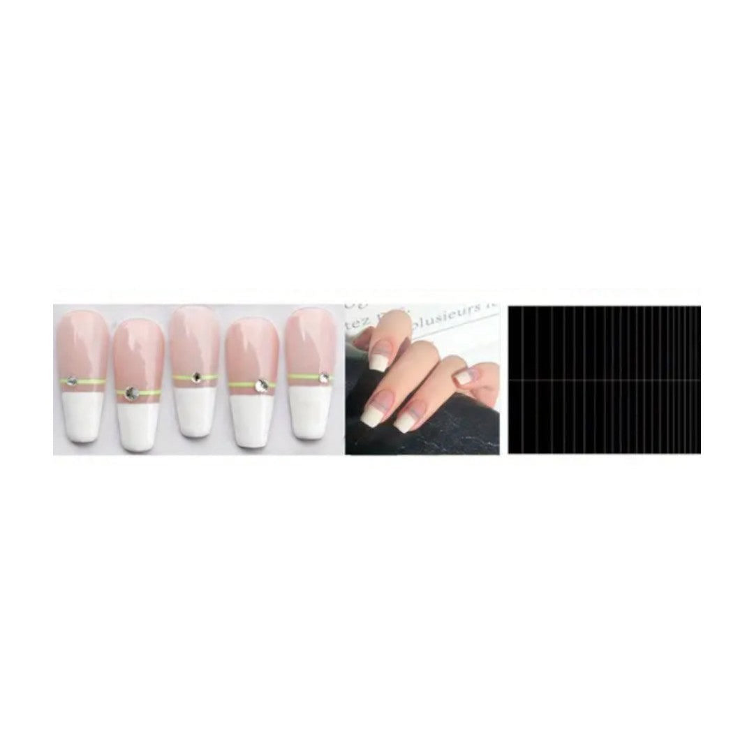 CNBS Nail Stickers - French Tip Guide (Pack Of 5)