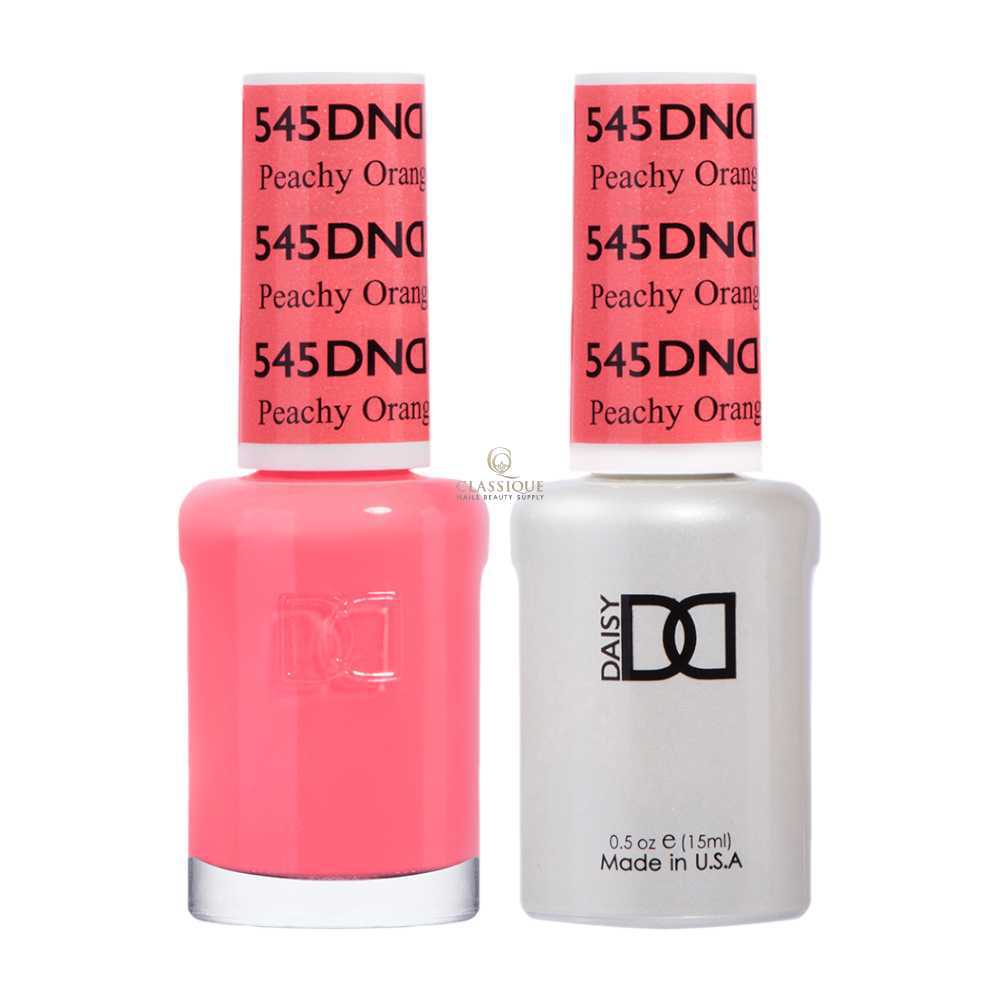 DND Gel & Lacquer Duo - Peachy Orange #545