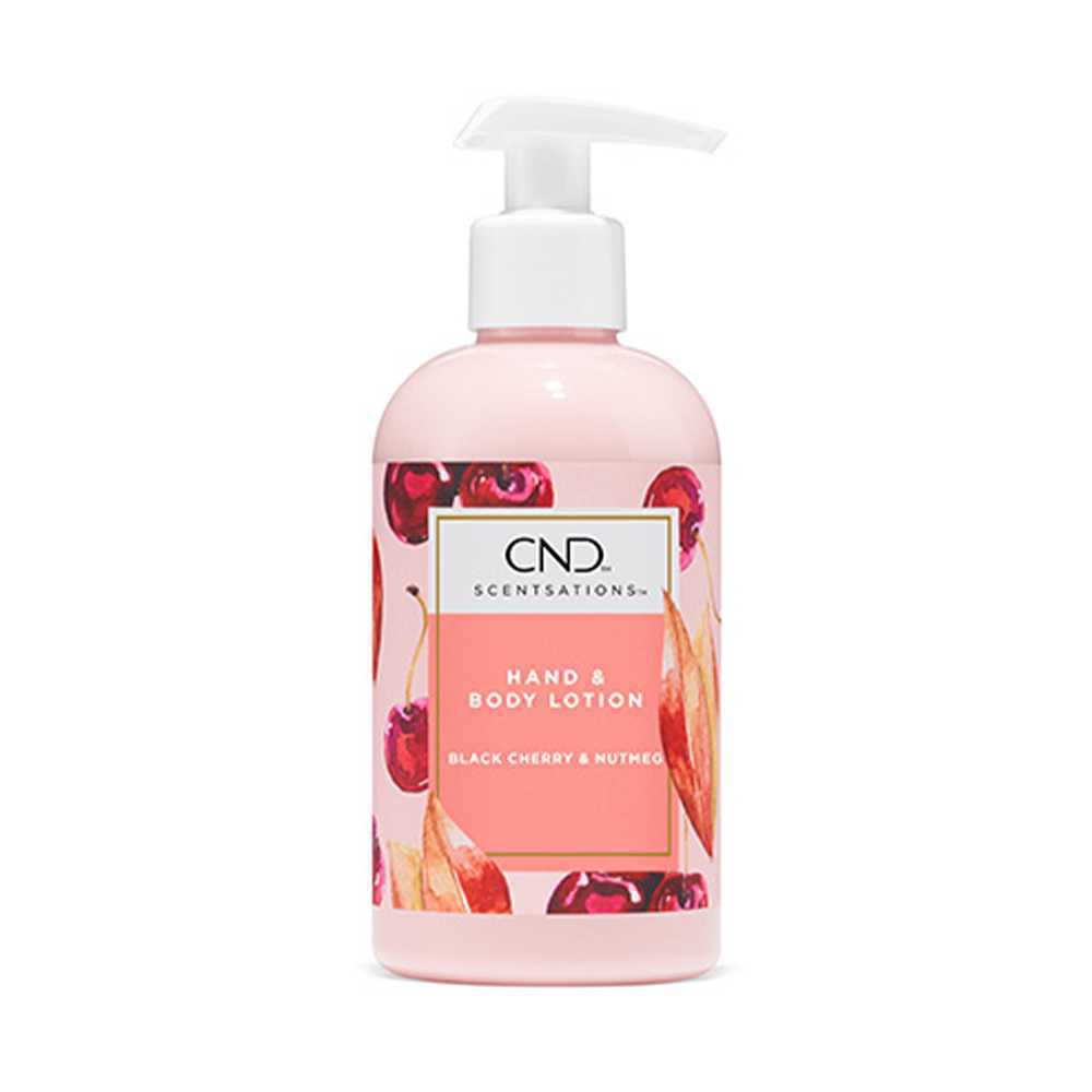 CND Scentsations Lotion 8.3Oz - Black Cherry & Nutmeg