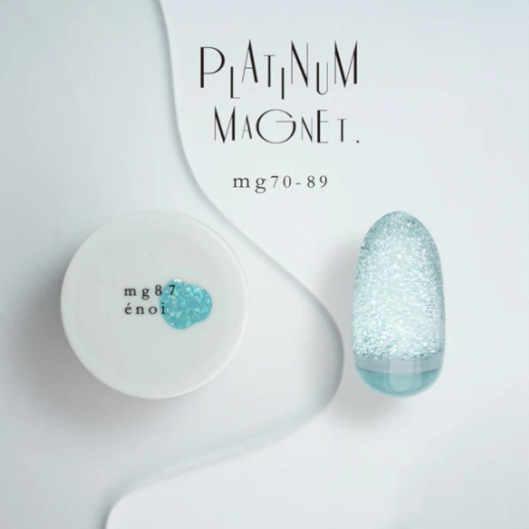 Enoi Cat Eye Gel Polish - Platinum Magnet #MG87