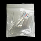 USN Nail Tips - Clear Straight Coffin (Bag Of 50)