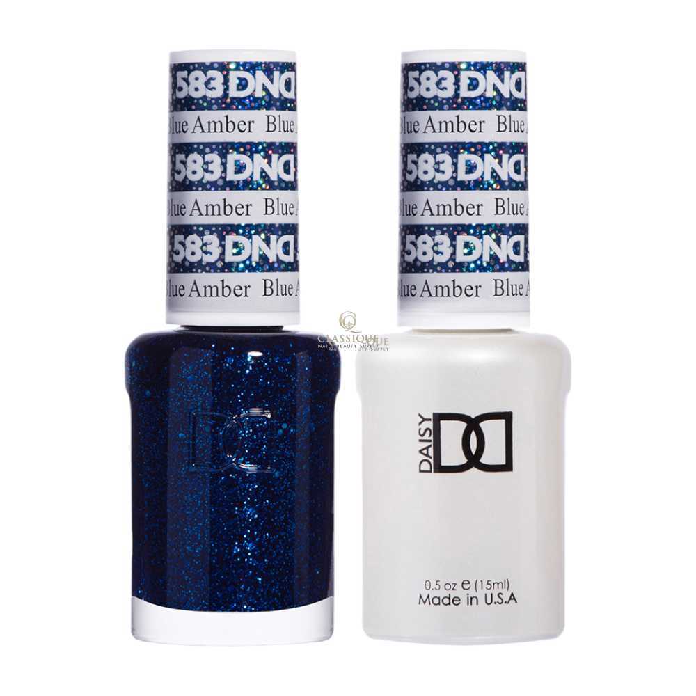DND Gel & Lacquer Duo - Blue Amber #583