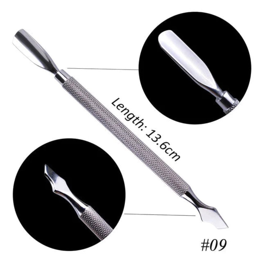 SP Cuticle Pusher w/ Pterygium Remover