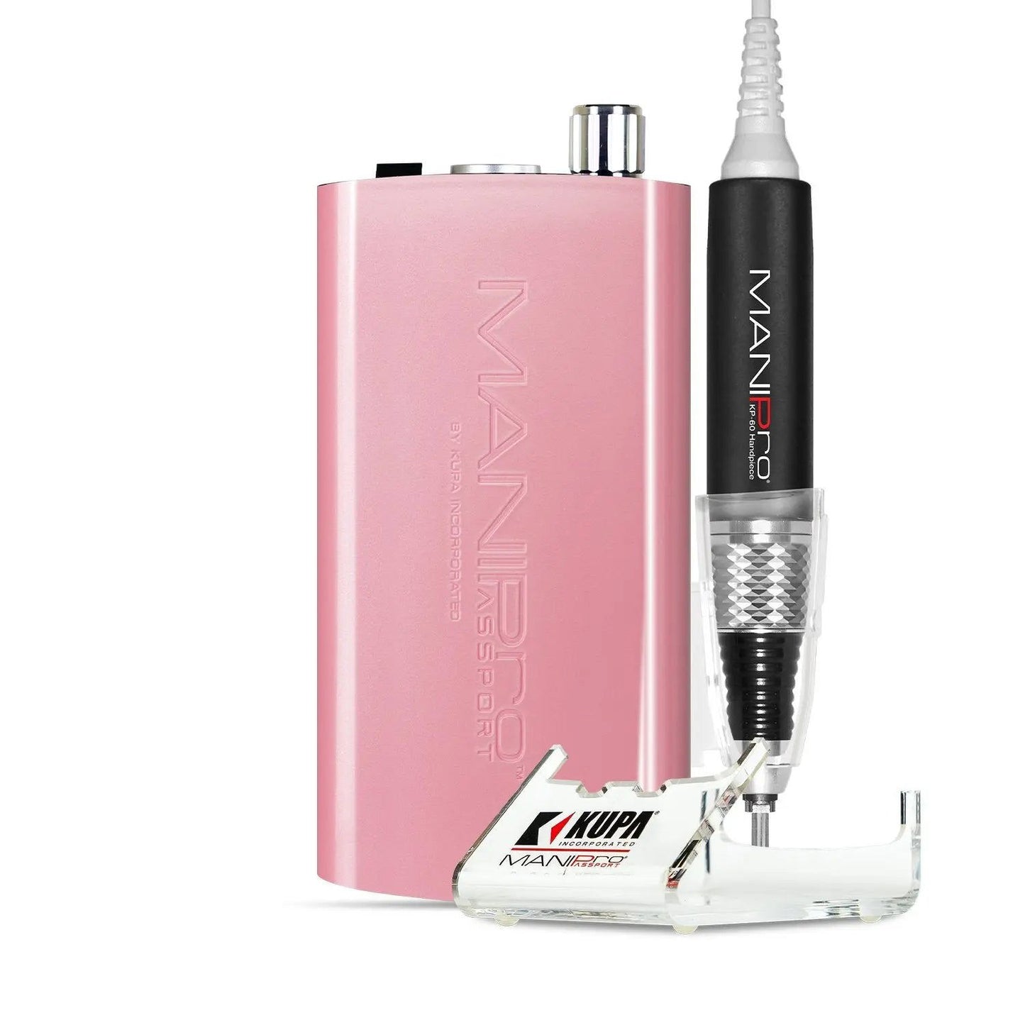 Kupa ManiPro Passport E-File Complete Set w/ KP-55 Handpiece (Cradle Not Included)