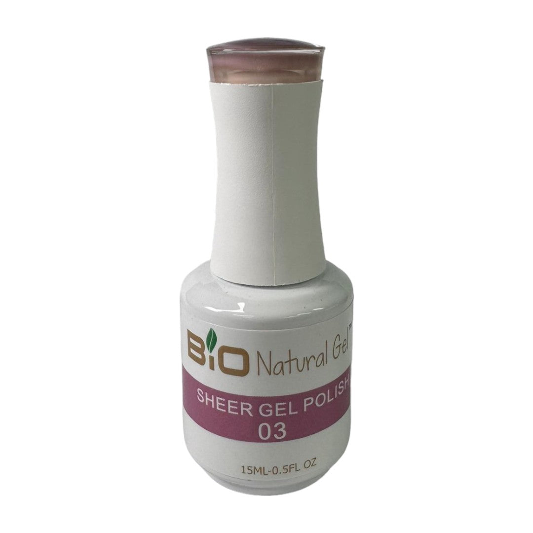 biogel, Bio Natural Gel, Best Sheer Gel Nail Polish S3, gel manicure salon