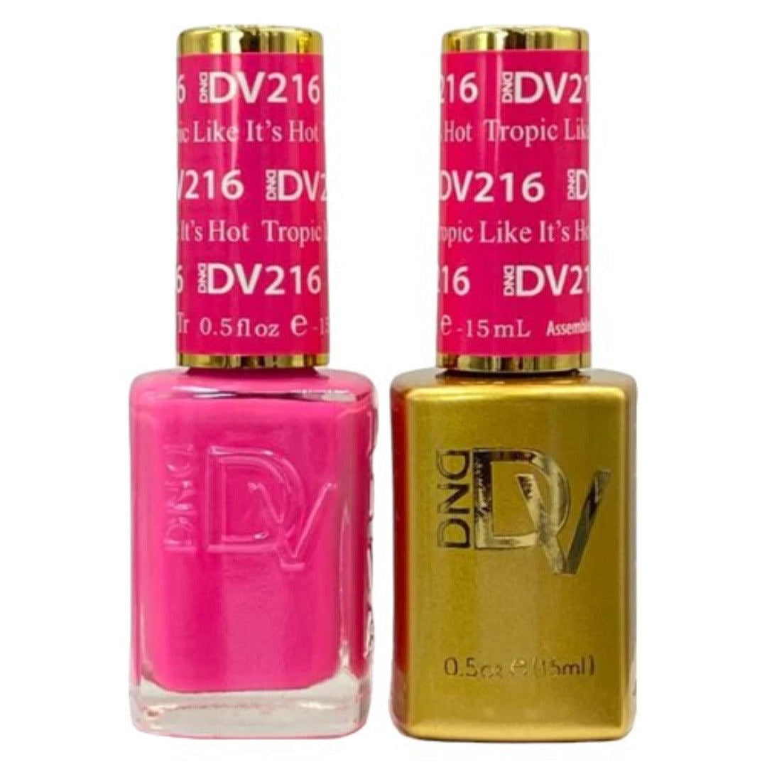 DND Diva Gel & Lacquer Duo - Tropic Like It's Hot #216