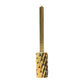SP Nail Drill Bits - Large Barrel Carbide H5X Quintuple Extra Coarse Grit 3/32 Gold