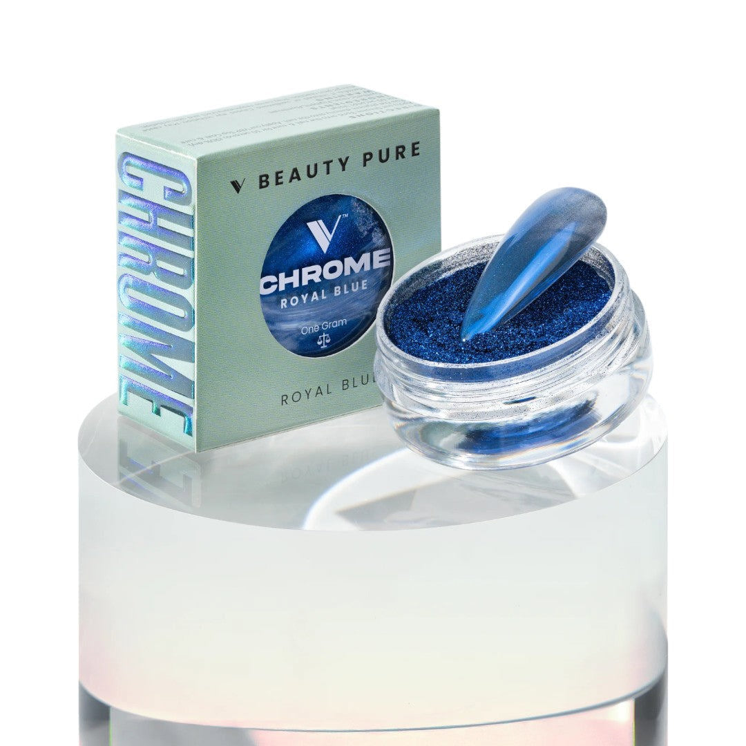 V Beauty Pure Chrome Powder - Royal Blue