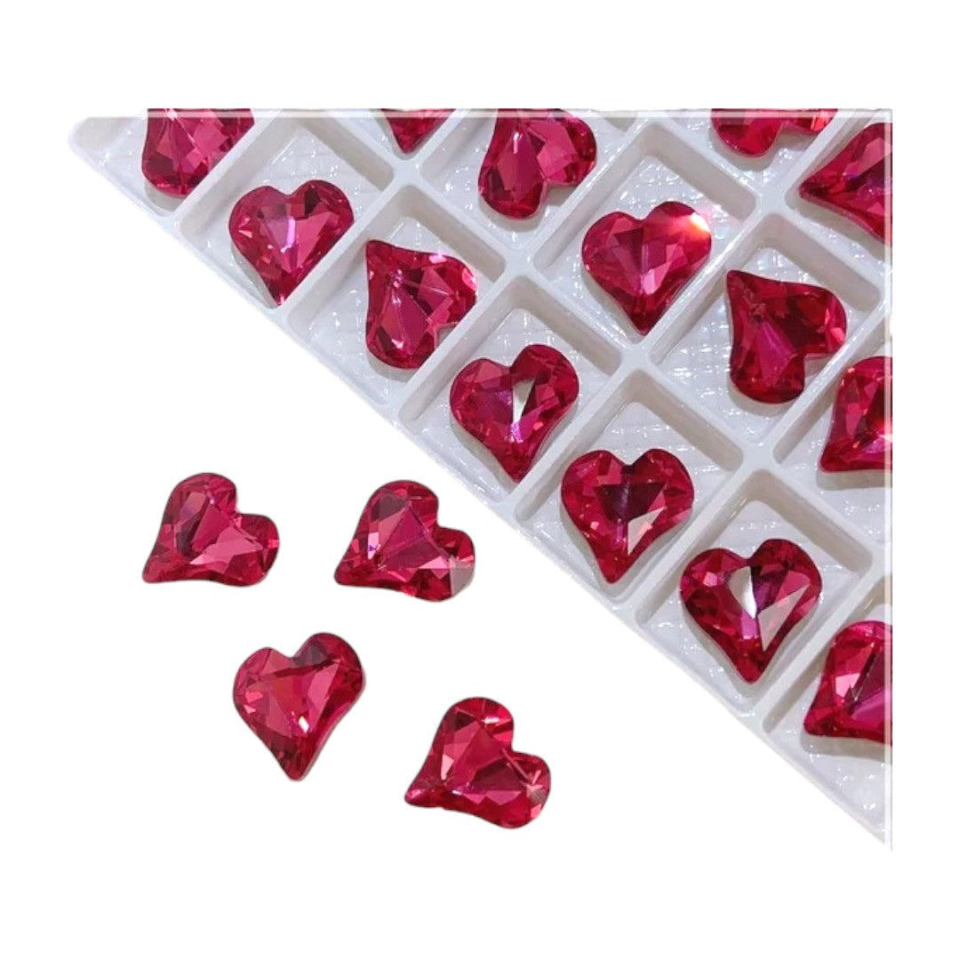 CNBS Rhinestones - Mixed Ruby Shapes