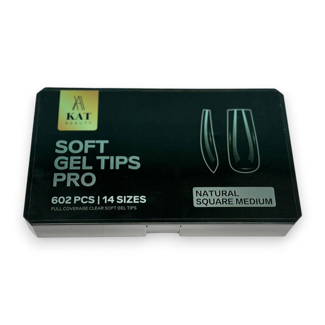 KAT Pro Soft Gel Nail Tips Box (602Pcs)
