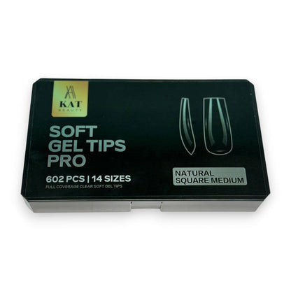 KAT Pro Soft Gel Nail Tips Box (602Pcs)