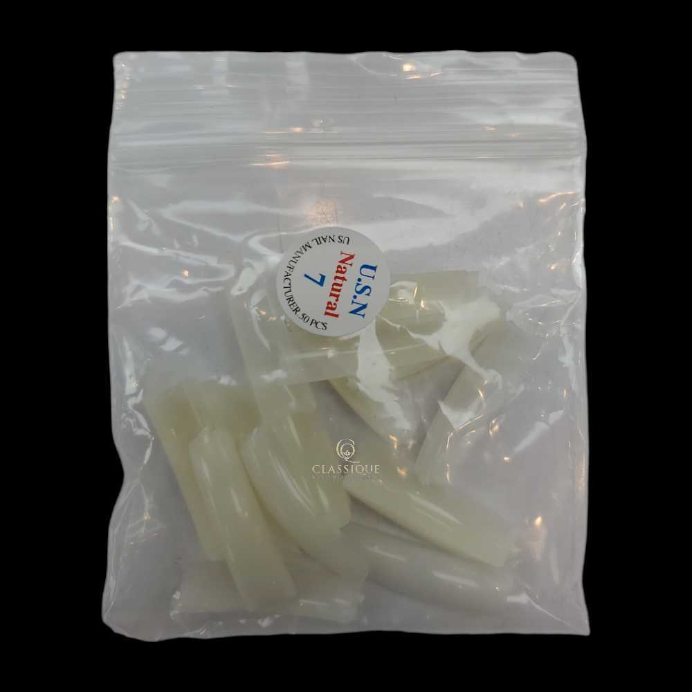 USN Nail Tips - Natural (Bag Of 50)