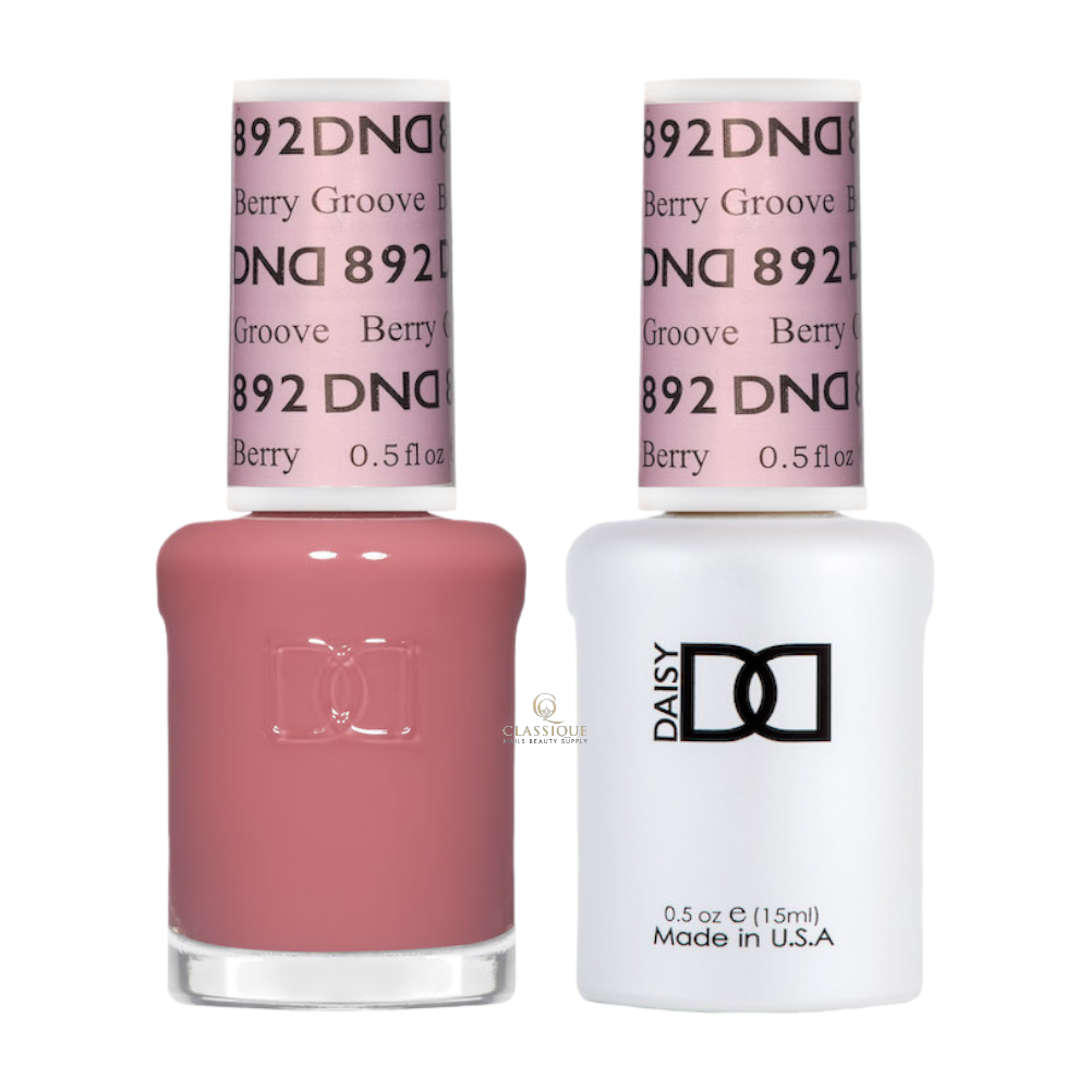 DND Sheer Gel & Lacquer Duo - Berry Groove #892