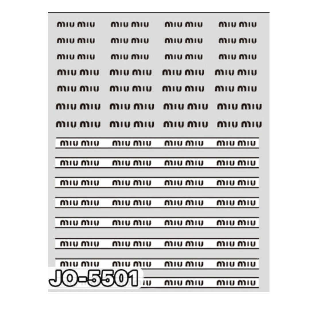 CNBS Nail Stickers - Designer Brands