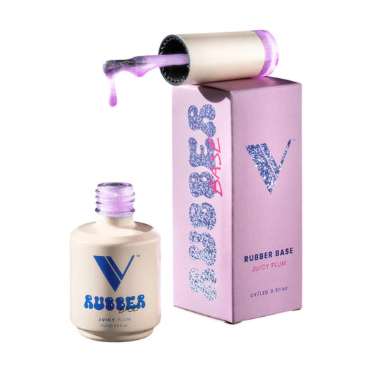 V Beauty Pure Rubber Base - Juicy Plum