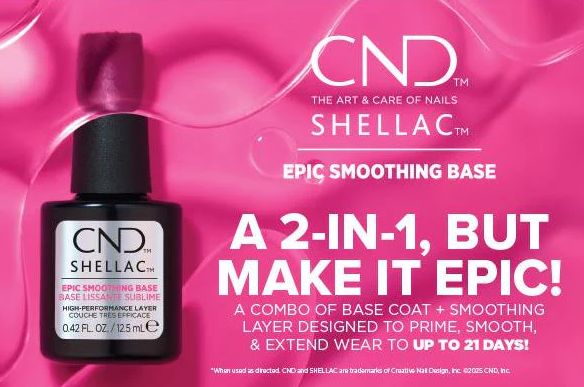 CND Shellac 0.42oz - 2in1 Epic Smoothing Base